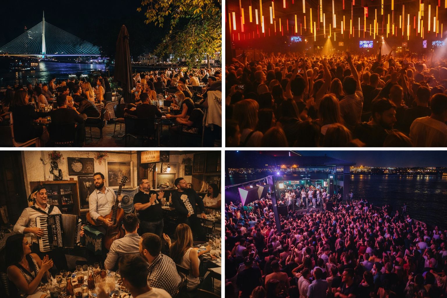 Najposećenija mesta za noćne izlaske u Beogradu